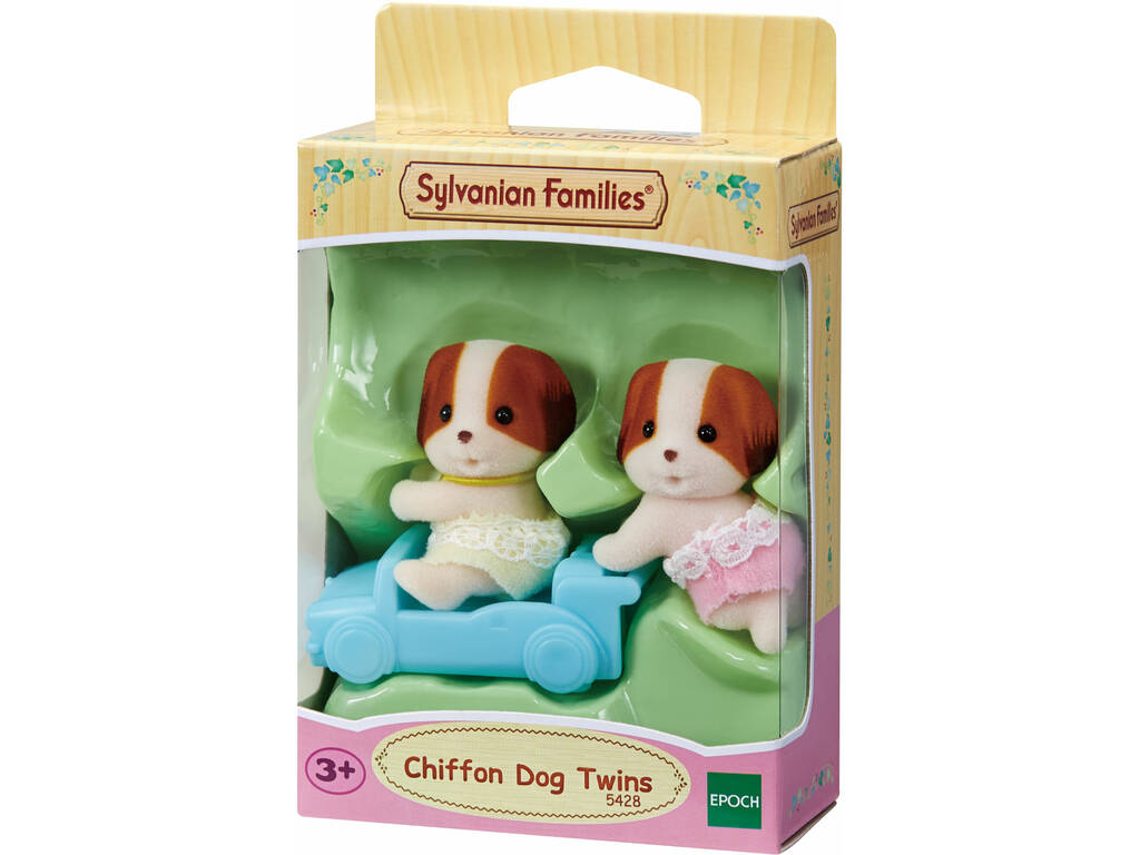 Sylvanian Families Gemelli Cane Chiffon Epoch Para Imaginar 5428