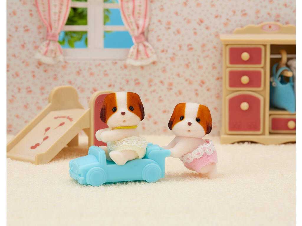 Sylvanian Families Gemelli Cane Chiffon Epoch Para Imaginar 5428