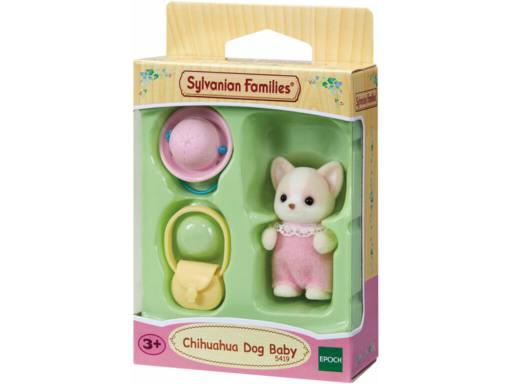 Sylvanian Families Bebè Chihuahua Cane Epoch Para Imaginar 5419