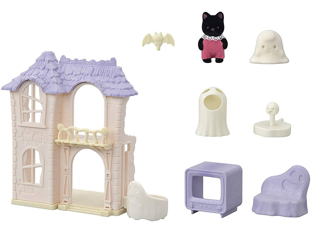 Sylvanian Families Casa stregata del fantasma Epoch Para Imaginar 5542