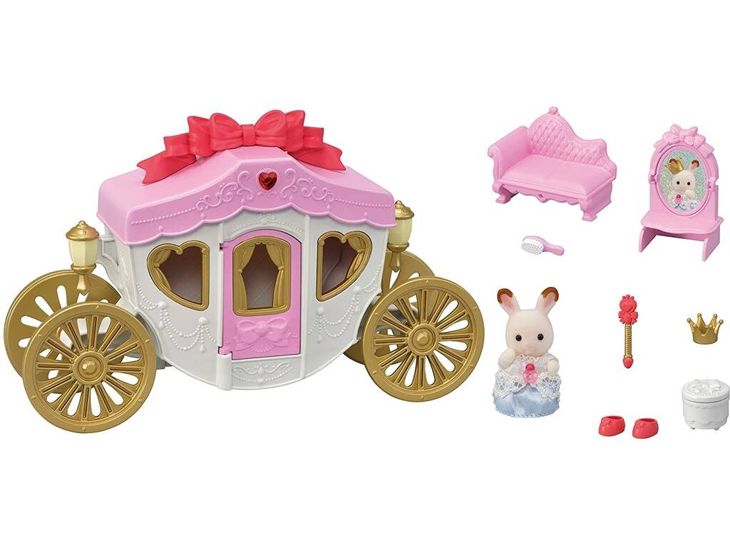 Sylvanian Families Conjunto Carruagem Real Epoch Para Imaginar 5543