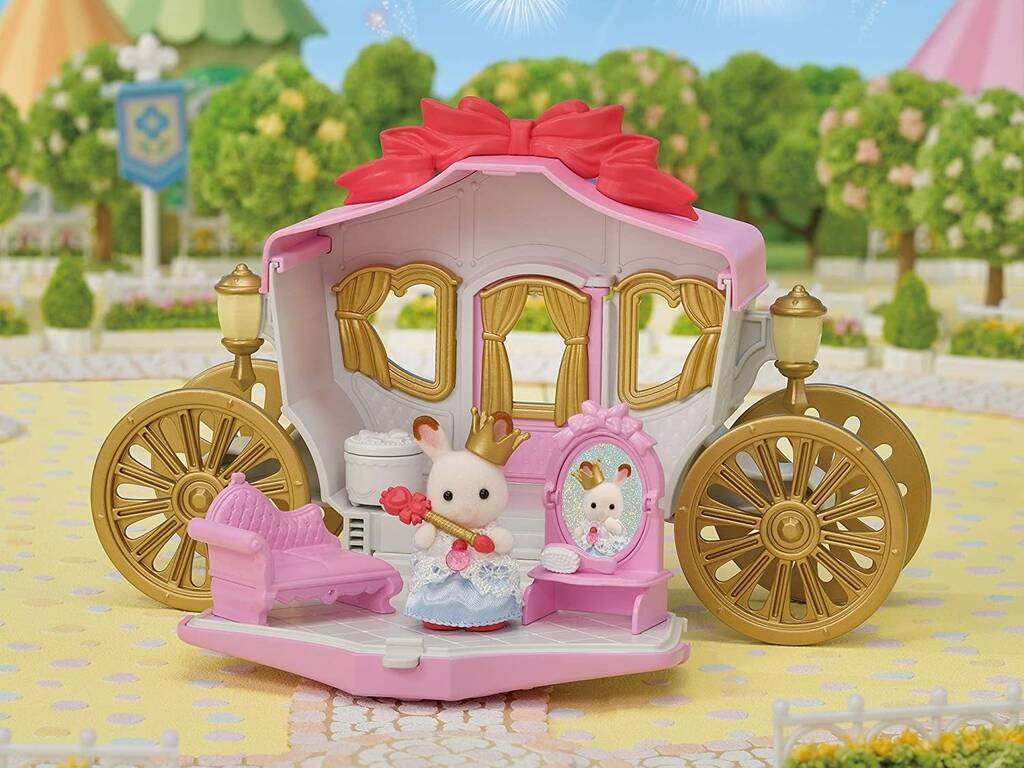 Sylvanian Families Conjunto Carruagem Real Epoch Para Imaginar 5543