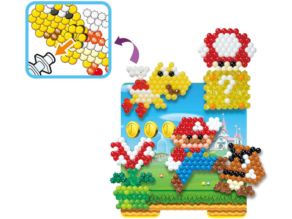 Aquabeads Super Mario Epoch Creativity Cube For Imagination 31774