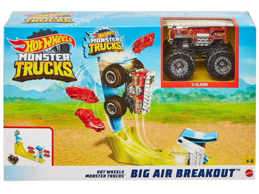 Hot Wheels Monster Trucks Big Air Breakout Mattel GYC81