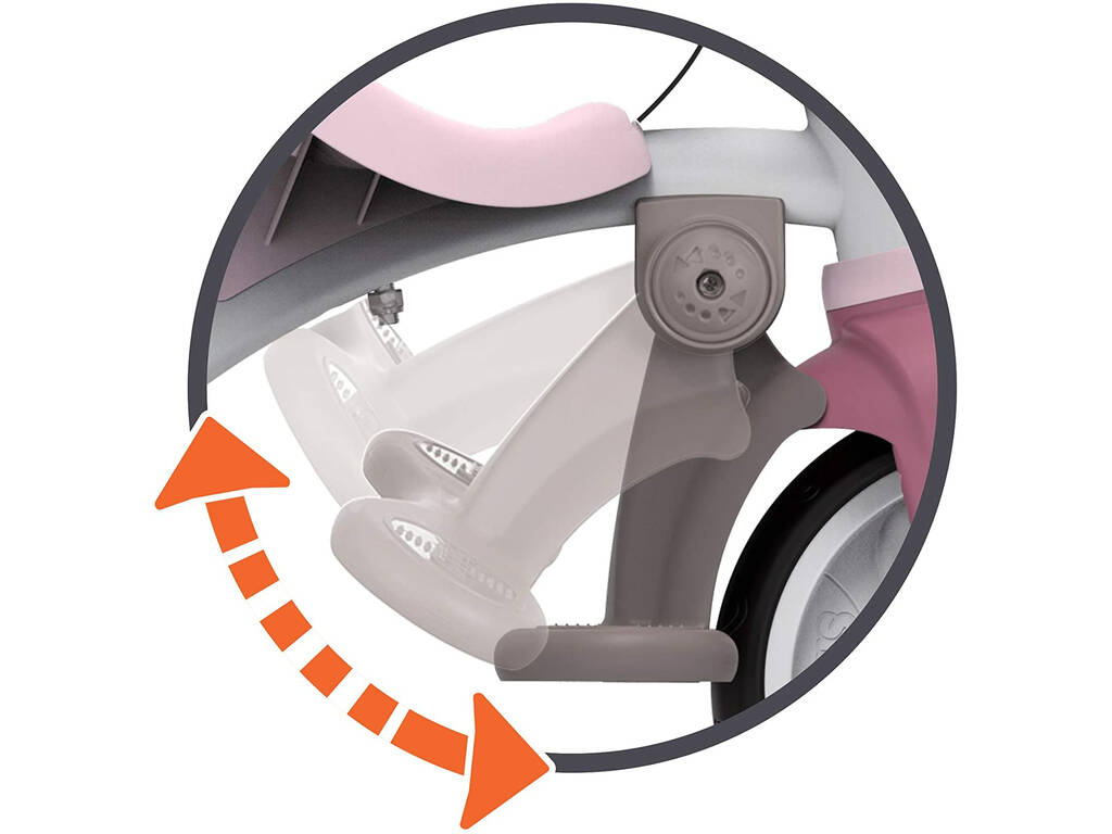 Tricycle Be Move Confort Rose Smoby 740415