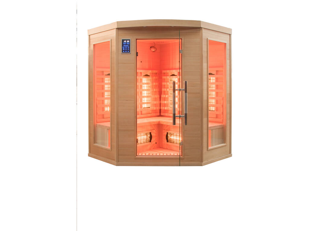 Sauna Infrarrojos Apollon - 3-4 Plazas Poolstar SN-APOLLON-Q3C