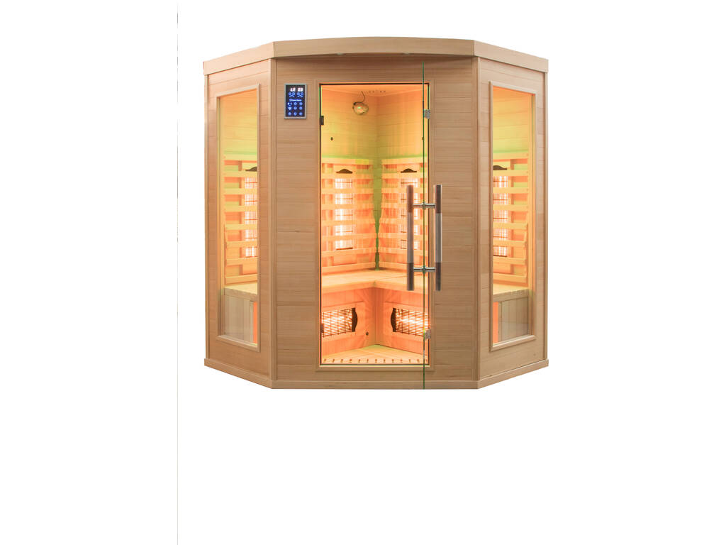 Sauna Infrarrojos Apollon - 3-4 Plazas Poolstar SN-APOLLON-Q3C