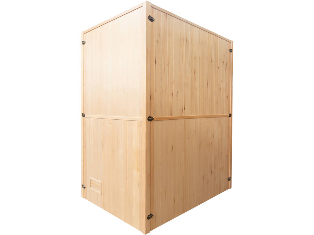 Sauna Tradicional Sense 3 Plazas Pack Completo Poolstar SN-SENSE-3PK