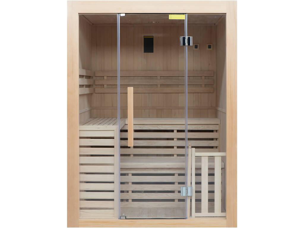 Sauna Tradicional Sense 4 Plazas Pack Completo Poolstar SN-SENSE-4PK