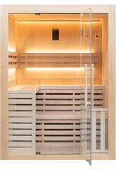 Sauna traditionnel Sense 4 places Pack complet Poolstar SN-SENSE-4PK