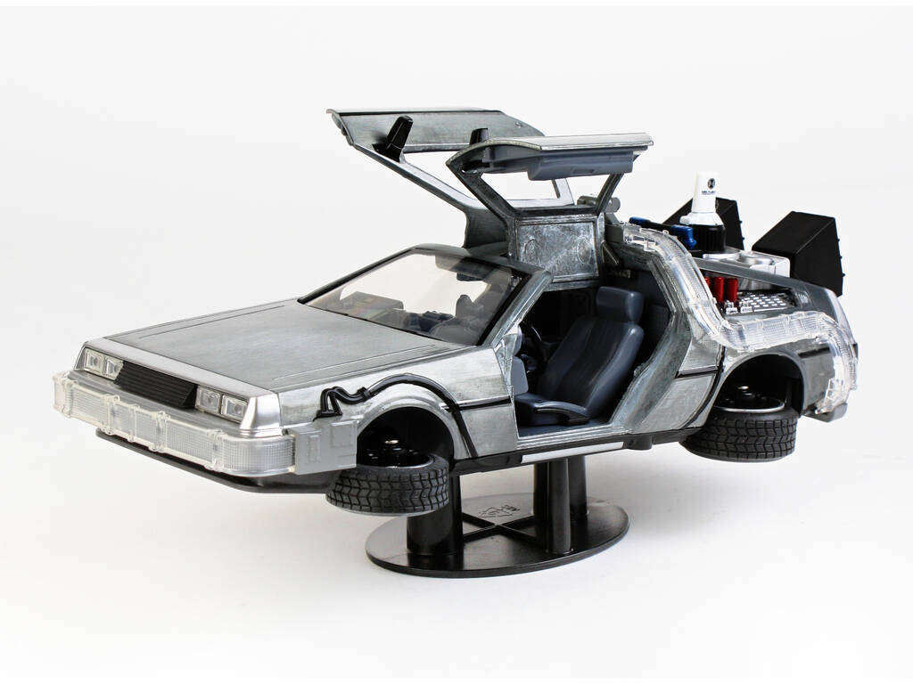 Voiture Retour vers le Futur II en Métal 1:24 Machine à Voyager dans le Temps Simba 253255021