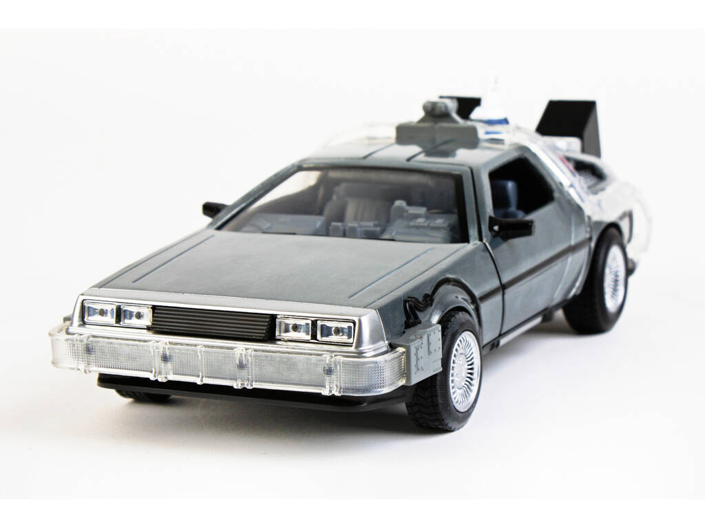 Voiture Retour vers le Futur II en Métal 1:24 Machine à Voyager dans le Temps Simba 253255021