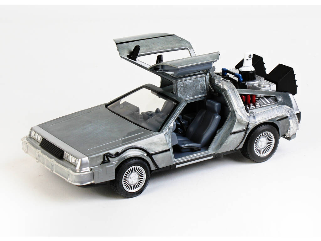 Voiture Retour vers le Futur II en Métal 1:24 Machine à Voyager dans le Temps Simba 253255021