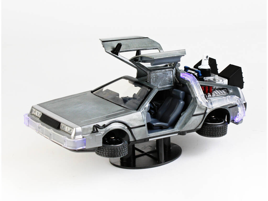 Voiture Retour vers le Futur II en Métal 1:24 Machine à Voyager dans le Temps Simba 253255021