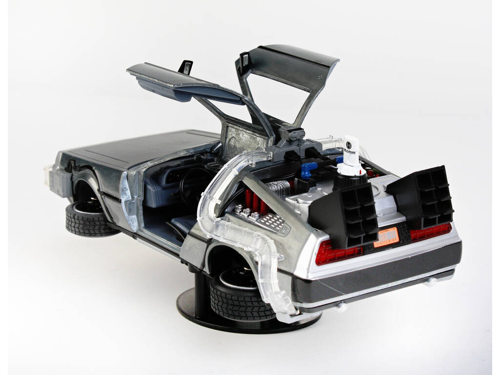 Voiture Retour vers le Futur II en Métal 1:24 Machine à Voyager dans le Temps Simba 253255021