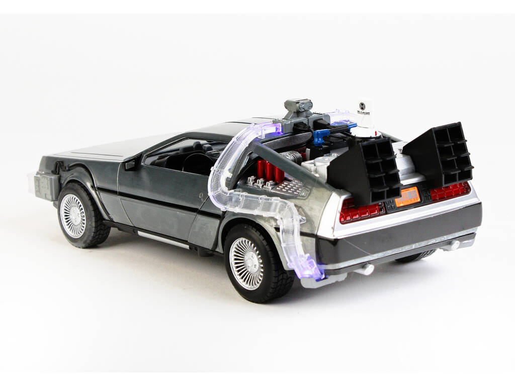 Voiture Retour vers le Futur II en Métal 1:24 Machine à Voyager dans le Temps Simba 253255021