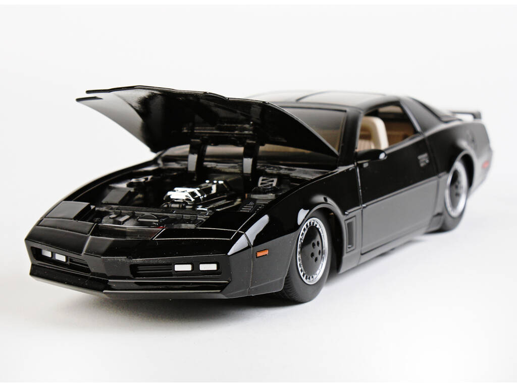 Auto fantastica K.I.T.T. metallo 1:24 con luci Simba 253255000