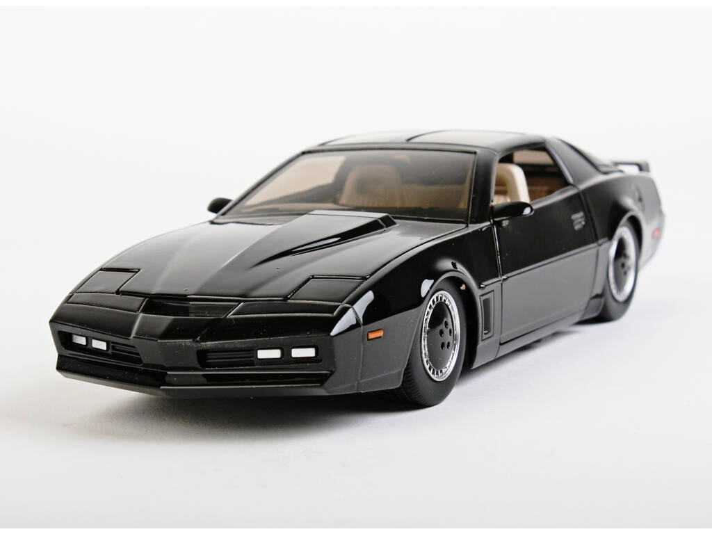 Auto fantastica K.I.T.T. metallo 1:24 con luci Simba 253255000