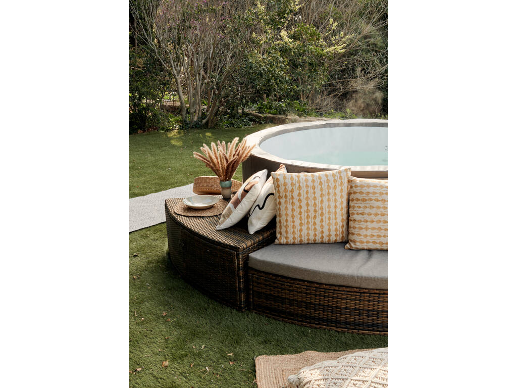 Spa NetSpa Vita Premium 4/6 sièges 73x184 cm semi-rigide avec mobilier