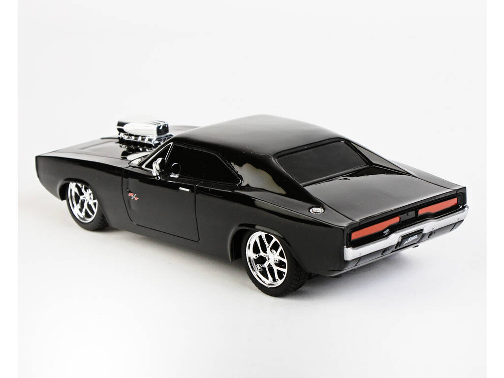 Radio Comando 1:24 Fast & Furious Dom's Dodge Charger R/T Simba 253203019