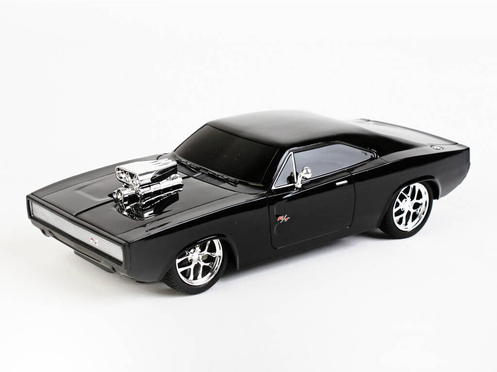 Radio Comando 1:24 Fast & Furious Dom's Dodge Charger R/T Simba 253203019