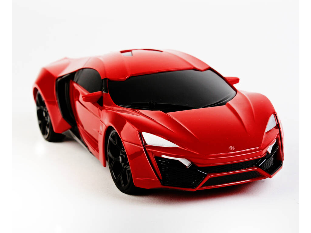 Radio Comando 1:24 Fast & Furious Lykan Hypersport Simba 253203020