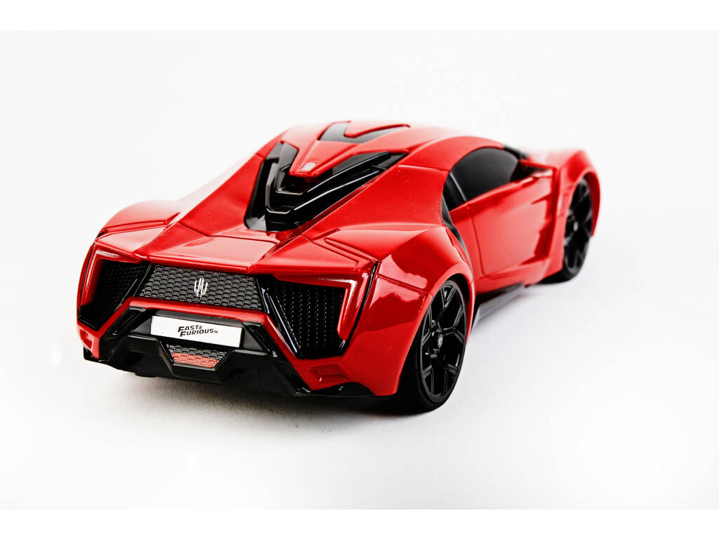 Radio Comando 1:24 Fast & Furious Lykan Hypersport Simba 253203020