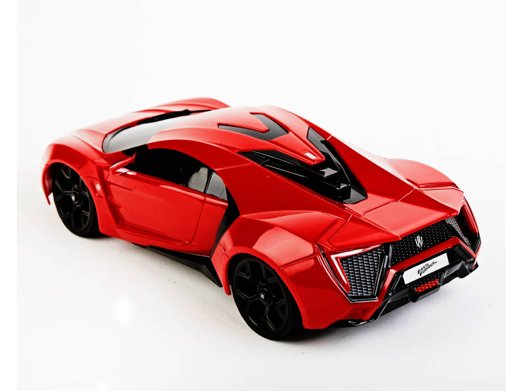 Radio Comando 1:24 Fast & Furious Lykan Hypersport Simba 253203020