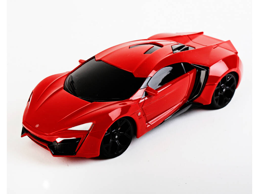 Radio Comando 1:24 Fast & Furious Lykan Hypersport Simba 253203020