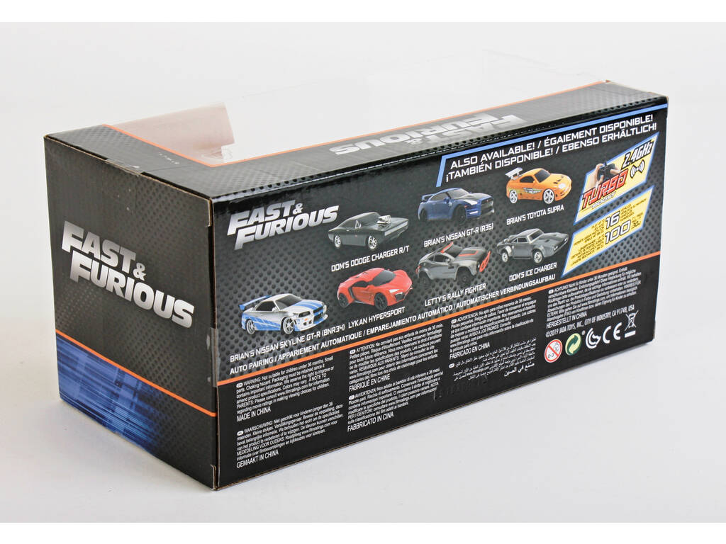 Radio Comando 1:24 Fast & Furious Lykan Hypersport Simba 253203020