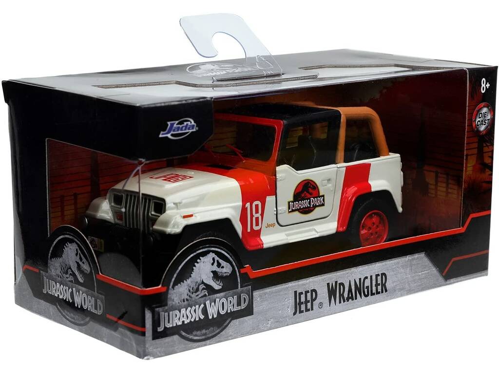 Jurassic World Voiture 1:32 Jeep Wrangler Simba 253252019