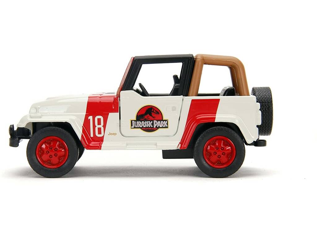 Jurassic World Voiture 1:32 Jeep Wrangler Simba 253252019
