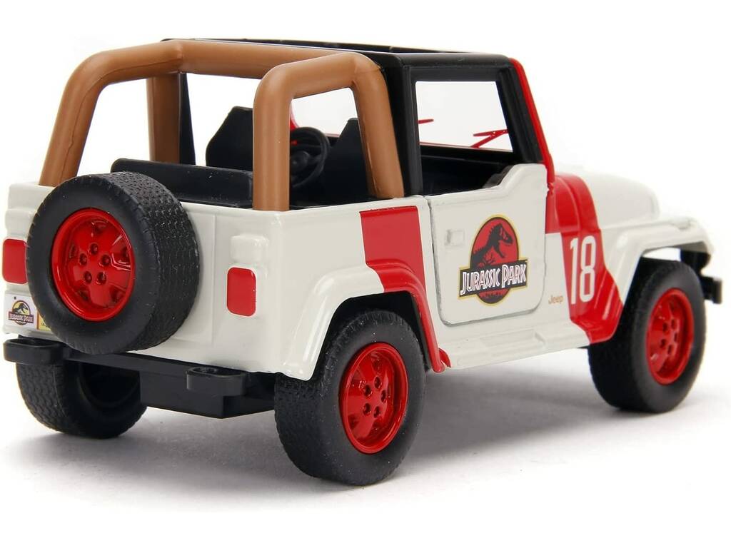 Jurassic World Voiture 1:32 Jeep Wrangler Simba 253252019