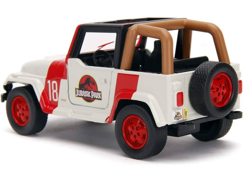 Jurassic World Voiture 1:32 Jeep Wrangler Simba 253252019