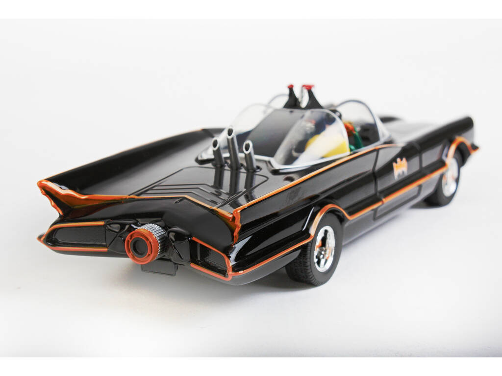 Batman Batmobile in metallo 1:24 1966 Serie TV classica con figura Simba 253215001
