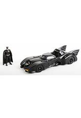 Batman Batmóvil Metall 1:24 1989 mit Figur Simba 253215002