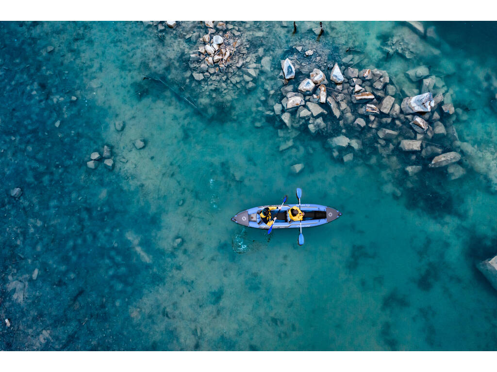 Kayak Insuflável Zray Tartaruga 400 de 386x86x28 cm