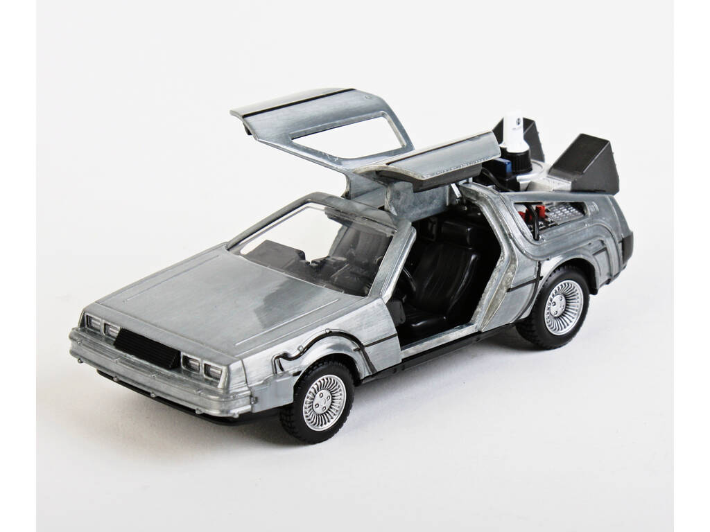 Voiture Retour vers le Futur II 1:32 Machine à Voyager dans le Temps Simba 253252003