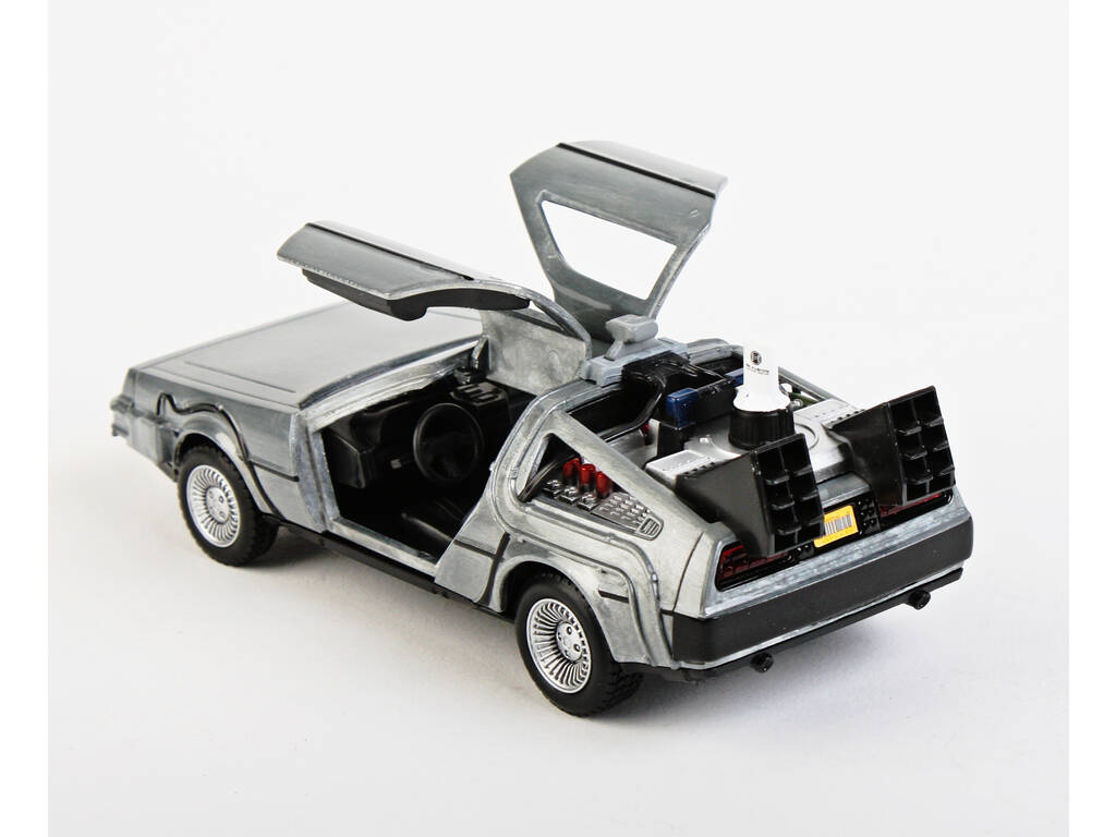 Voiture Retour vers le Futur II 1:32 Machine à Voyager dans le Temps Simba 253252003