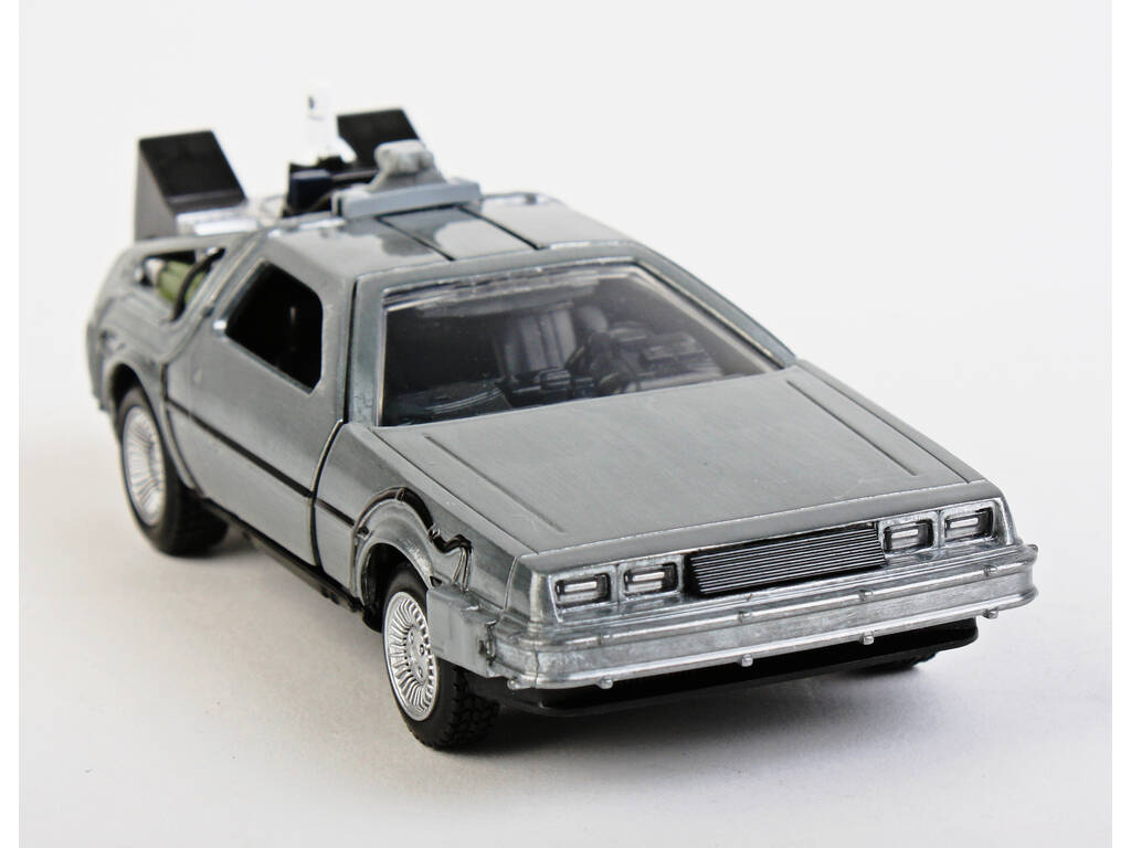 Voiture Retour vers le Futur II 1:32 Machine à Voyager dans le Temps Simba 253252003