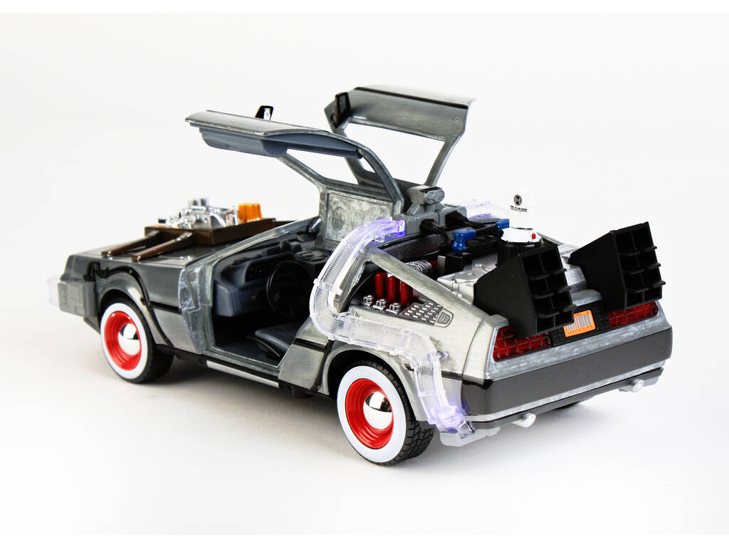 Voiture Retour vers le Futur III en Métal 1:24 Machine à Voyager dans le Temps Simba 253255027