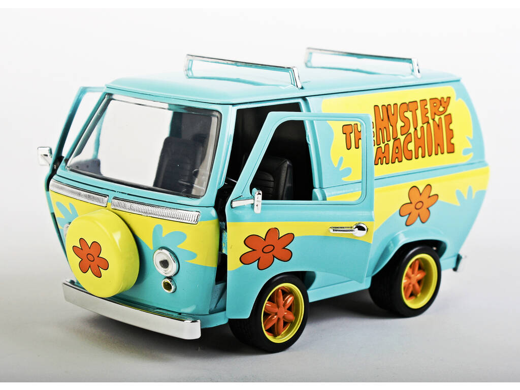 Scooby Doo Carrinha Mistery Machine 1:24 com Figuras Simba 253255024