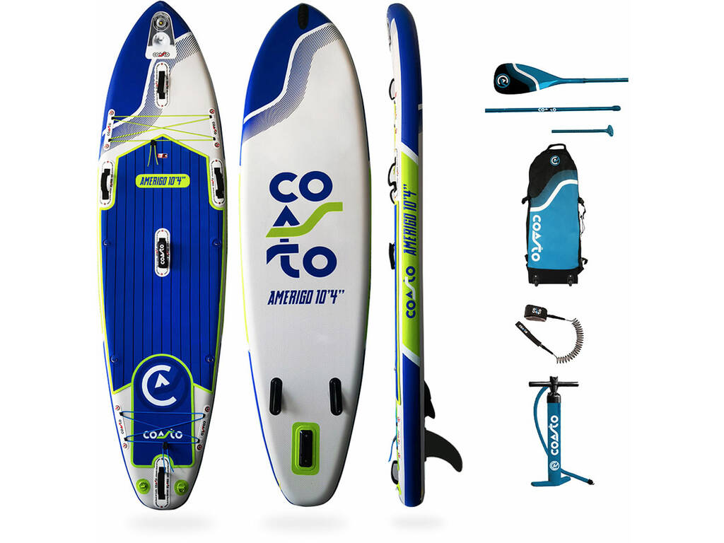 Tavola da Paddle Surf gonfiabile Coasto Amerigo da 315x84x15 cm