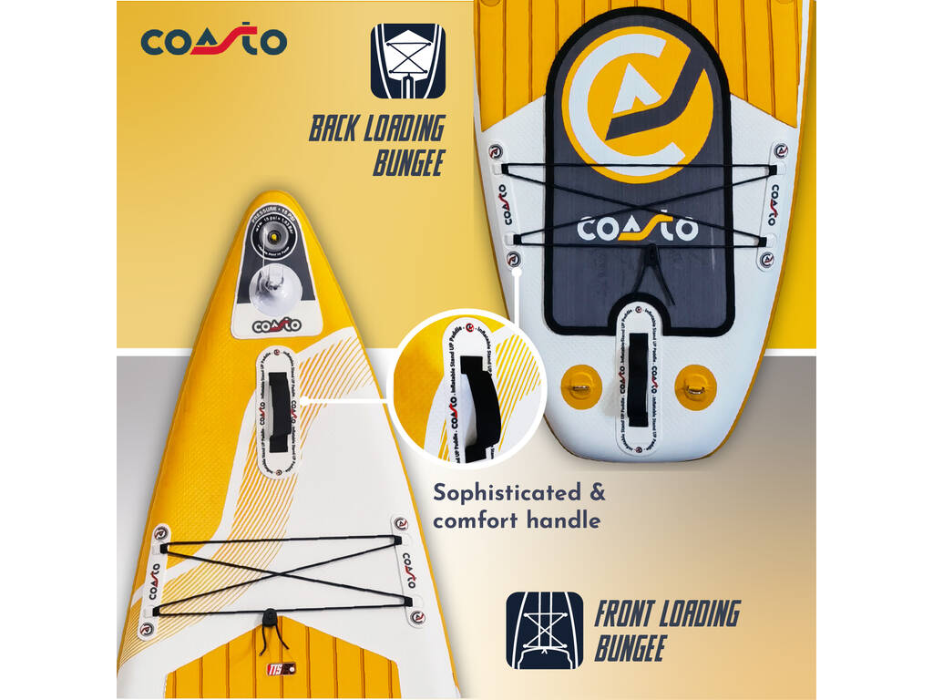 Coasto Argo Paddleboard gonflable 335x84x15 cm