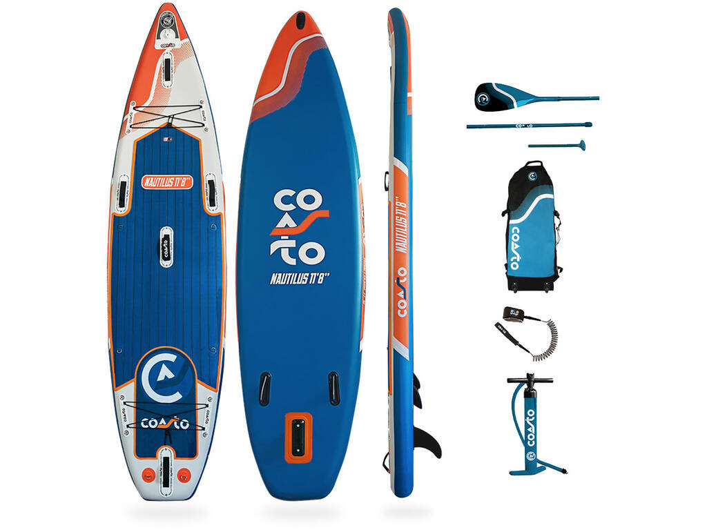 Coasto Nautilus Paddleboard gonflable 355x86x15 cm