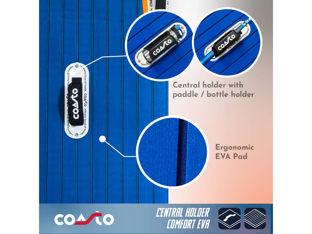 Coasto Nautilus Paddleboard gonflable 355x86x15 cm