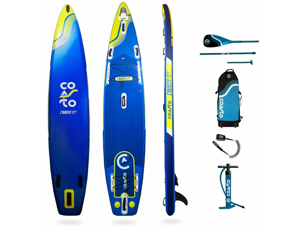 Coasto Cruiser Planche de Padelsurf gonflable 398x78x15 cm