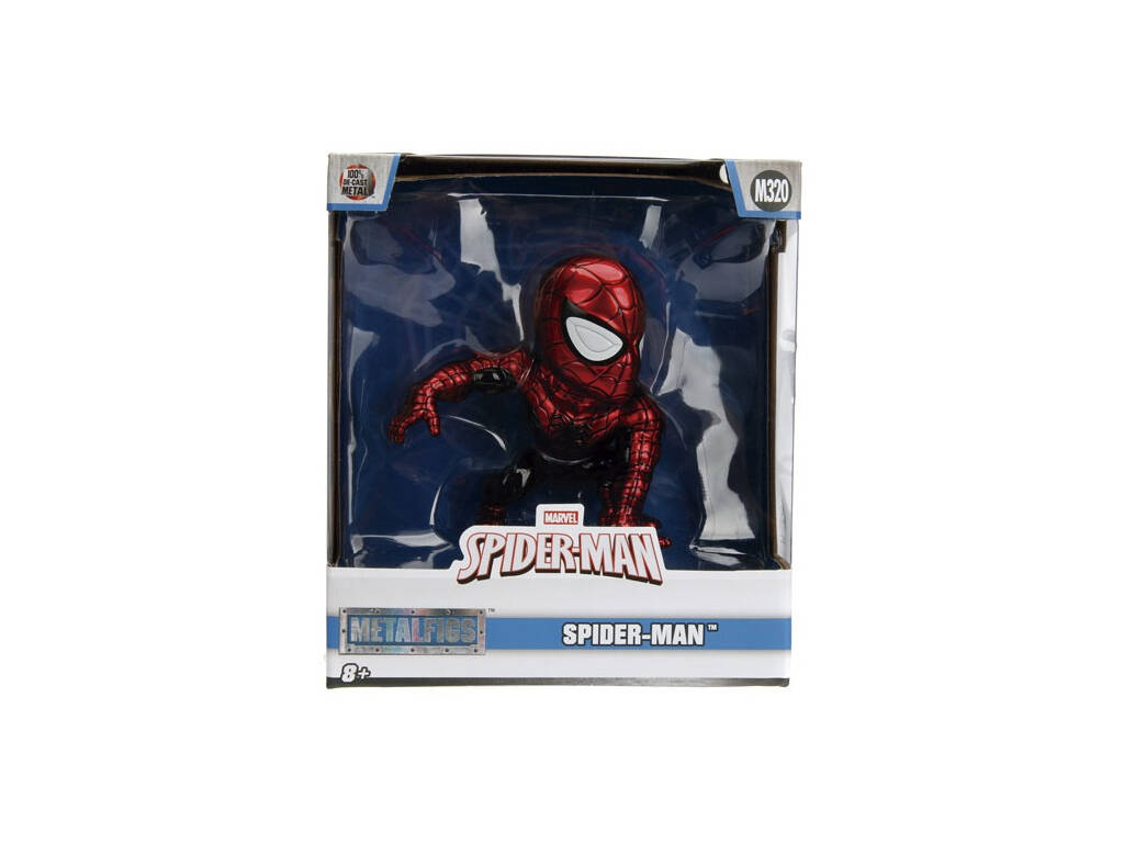 Spiderman figura Spiderman di Metallo Simba 253221003