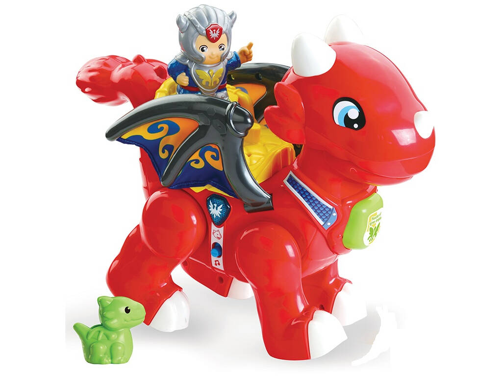 Tut Tut Copains William Gentil Dragon Flamme