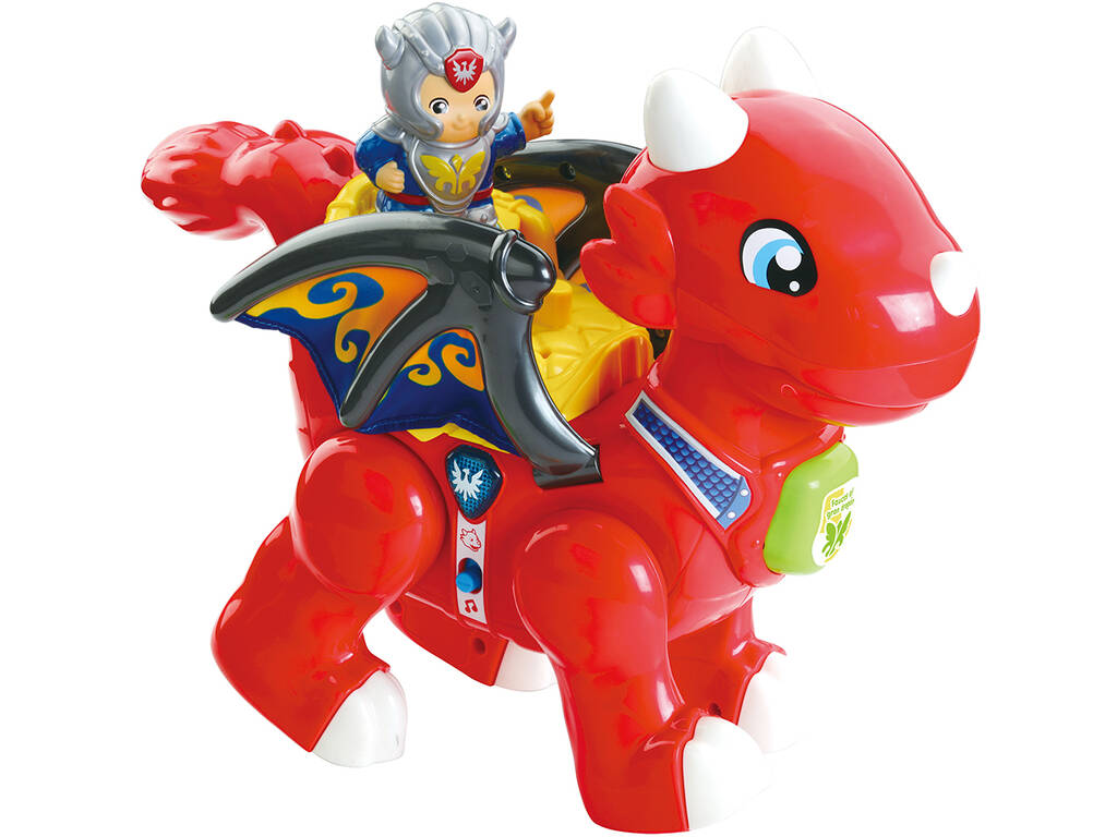 Tut Tut Copains William Gentil Dragon Flamme